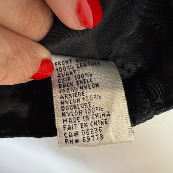 Vintage western suede leather festival Black snap Button-Up Vest size large - Picture 7 of 9